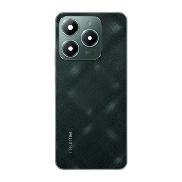Realme C61 Housing Middle Frame With Side Button and Replacement Battery Back Door For C61 - Green - Image 2
