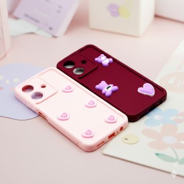 Realme C61 Soft Muticolour Ladies Case Mobile Cover - Image 2