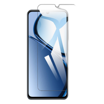 Realme C63 Glass Protector simple Tempered Glass For Realme C63  - Image 2