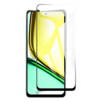 Realme C67 Full Screen Protector 9D Tempered Glass Protector For Realme C67  - Image 2