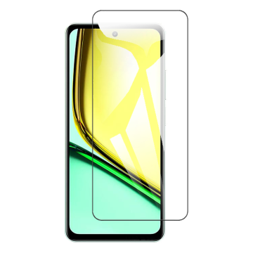 Realme C67 Glass Protector simple Tempered Glass For Realme C67  - Image 2