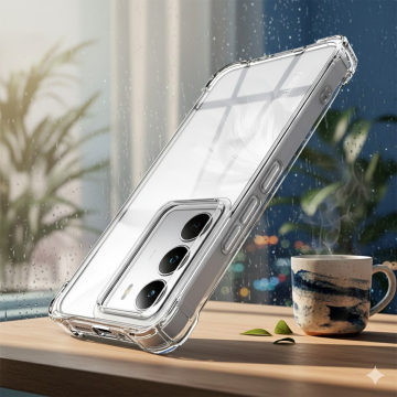 Realme C71 Transparent Anti Shock Soft Crystal Clear Case - Image 2