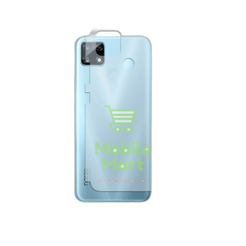Realme Narzo 20 Back Protector Skin Matte Style Protector For Realme Narzo 20  - Image 2