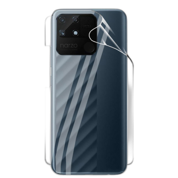 Realme Narzo 50A Back Protection Clear Jelly Soft Ultra Clear Jell For Realme Narzo 50A  - Image 2