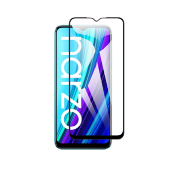 Realme Narzo 50A Full Screen Protector 9D Tempered Glass Protector For Realme Narzo 50A - Image 2