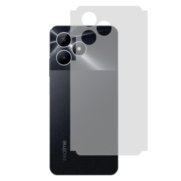 Realme note 50 Back Protector Skin Matte Style Protector For Realme note 50  - Image 2