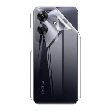Realme Note 60 Back Clear Jelly Protector Soft Film Protection Hydrogel - Image 2
