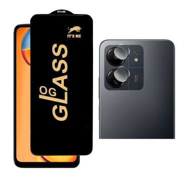 Redmi 13C Safety Deal: OG Glass + Camera Lens Protector - Image 2
