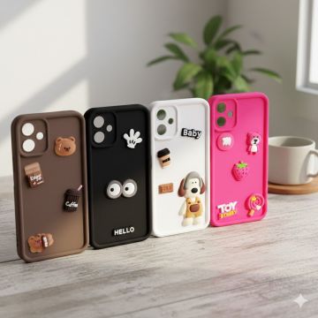 Samsung A06 Back Cover Fancy Bear Case Sweet Style Cover Case For Galaxy A06 - Image 2