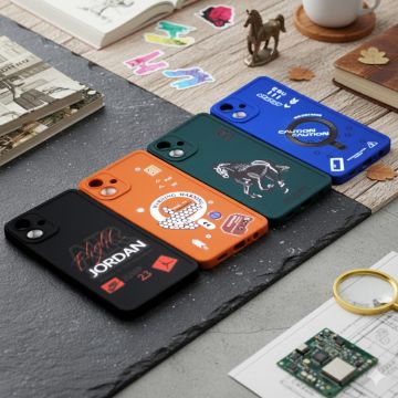 Samsung A06 Multicolour Soft Printed Case Mobile Cover - Image 2