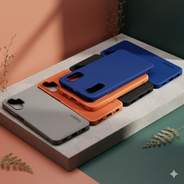 Samsung A13 Spigen Texture Multicolour Soft Case - Image 2