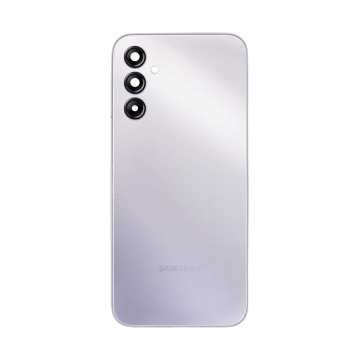 Samsung A14 Housing Middle Frame With Side Button and Replacement Battery Back Door For Galaxy A14 - White - Image 2