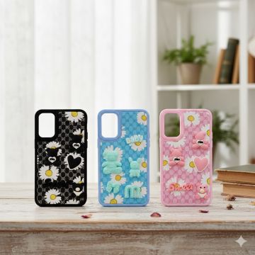 Samsung A15 Fancy Flowers Sweet Style Cover