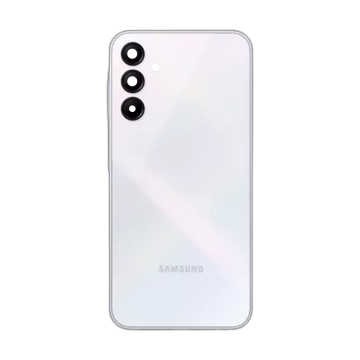 Samsung A15 Housing Middle Frame With Side Button and Replacement Battery Back Door For Galaxy A15 - White - Image 2