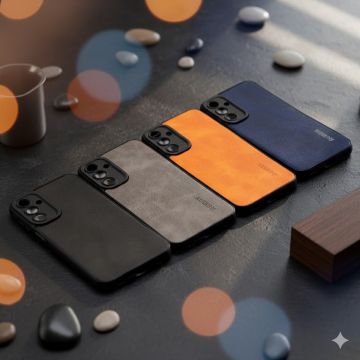 Samsung A15 Multicolour Soft Leather Cover - Image 2