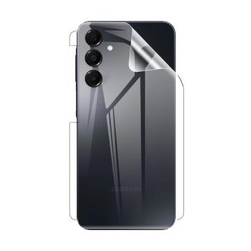 Samsung A16 Back Clear Jelly Protector - Soft Hydrogel Film - Image 2