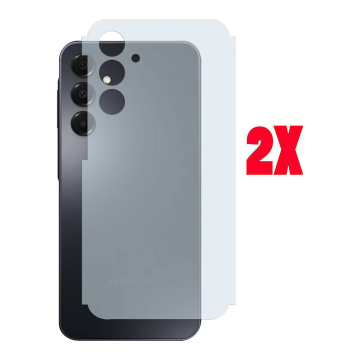Samsung A16 Back Protector Carbon Fiber Matte Soft Skin Sheet For - 2Pcs - Image 2