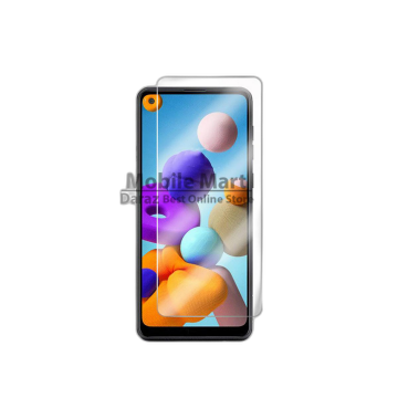 Samsung A21 Glass Protector simple Tempered Glass For Samsung A21 - Image 2