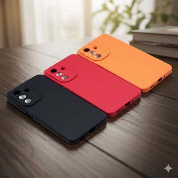 Samsung A26 Back Cover Multicolour Soft Silicone Case For Galaxy A26