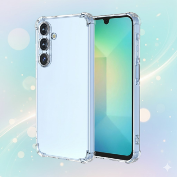 Samsung A26 Transparent Extra Bumper Anti Shock Soft Crystal Clear Case - Image 2
