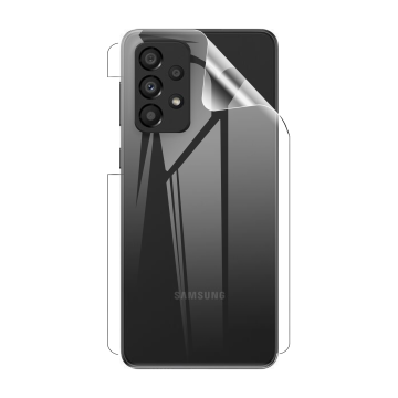 Samsung A33 5G Back Clear Jelly Protector - Soft Hydrogel Film - Image 2