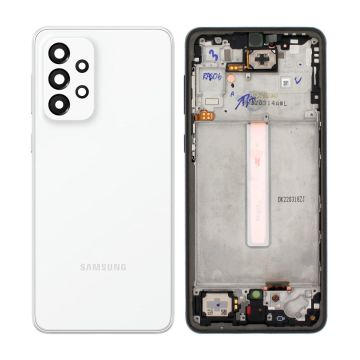 Samsung A33 5G Rear Complete Body Casing Housing Replacement For Galaxy A33 5G - White - Image 3