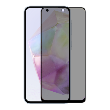 Samsung A35 Privacy Tempered Glass Anti-Spy Screen Protector HD For Galaxy - Image 2
