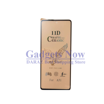 Samsung A51 Matte Ceramic Glass Protector For Samsung A51 - Image 2