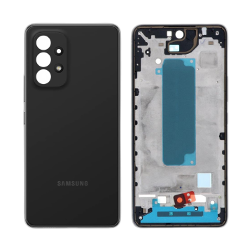 Samsung A53 Rear Complete Body Casing Housing Replacement For Galaxy A53 - Black - Image 2