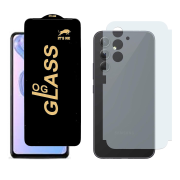 Samsung A54 Combo: OG Glass Screen Protector + Carbon Back Skin - Image 2