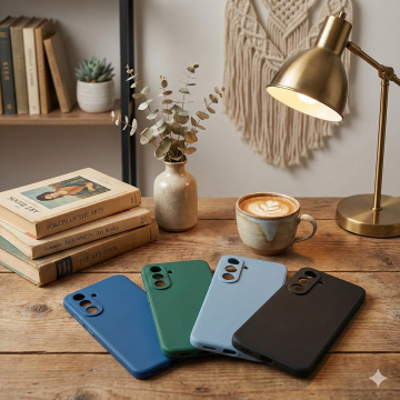 Samsung A56 Soft Matte Finish Camera Protection Cover
