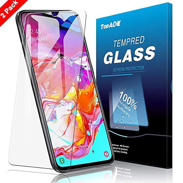Samsung A70 Glass Protector simple Tempered Glass For Samsung A70  - Image 2