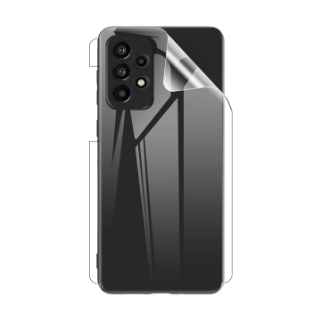 Samsung A73 5G Back Clear Jelly Protector - Soft Hydrogel Film - Image 2
