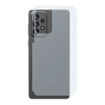 Samsung A73 5G Carbon Fiber Back Skin - Matte Protective Film - Image 2
