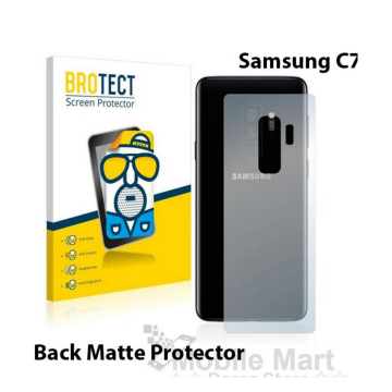 Samsung C7 Back Protector Skin Matte Style Protector For Samsung C7 - Image 2