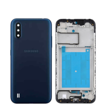 Samsung Galaxy A01 Blue Casing - Image 2
