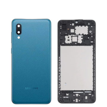 Samsung Galaxy A02 Blue Casing - Image 2