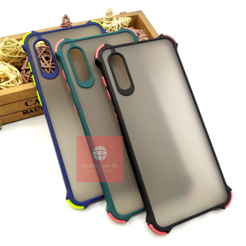 Samsung Galaxy A02 Smoky Matte Bumper Armor Case