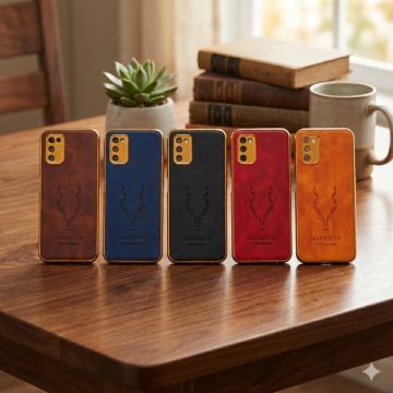 Samsung Galaxy A02s Leather Style Soft Case Mobile Cover - Image 2