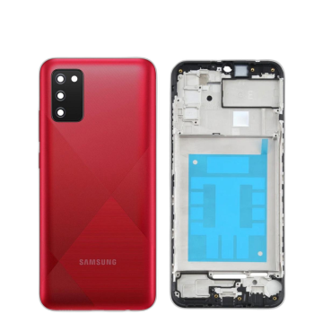 Samsung Galaxy A02s Red Housing - Image 2