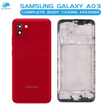 Samsung Galaxy A03 Red Housing - Image 2