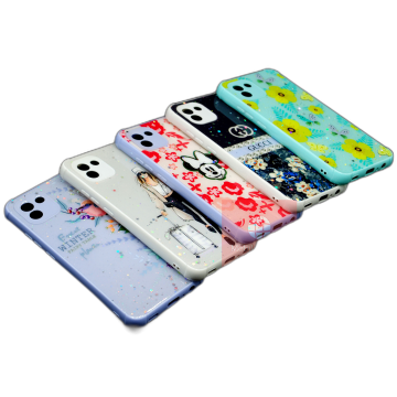 Samsung Galaxy A03 Shine Still Glitter Mobile Cover - Image 2