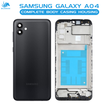 Samsung Galaxy A04 Black Housing - Image 2