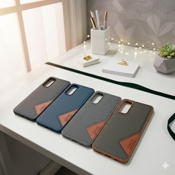 Samsung Galaxy A05s X Level Luxury Multi Color Soft Leather Back Cover Case - Image 2
