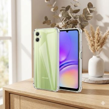 Samsung Galaxy A06 Soft Crystal Clear Extra Bumper Anti Shock Mobile Cover - Image 2