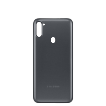 Samsung Galaxy A11 Rear Back Body Casing Housing Replacement Battery Back Door For Samsung A11 - Black - Image 2