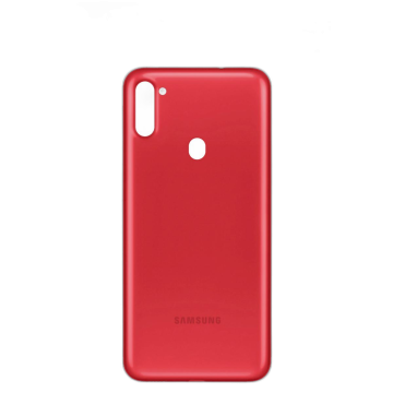 Samsung Galaxy A11 Rear Back Body Casing Housing Replacement Battery Back Door For Samsung A11 - Red - Image 2