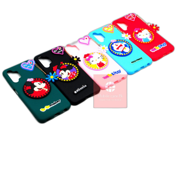 Samsung Galaxy A13 Hello Kitty Braslate Chain Soft Mobile Cover - Image 2