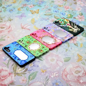 Samsung Galaxy A14 Glitter Mirror Style Case - Image 2