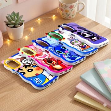 Samsung Galaxy A14 Wave Style Cartoon Printed Mobile Cover